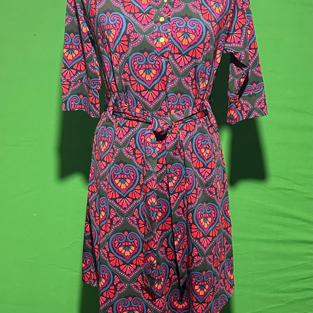 Vera Fishbaugh Shirtdress, Medium